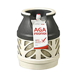 Propangass og gassboks
