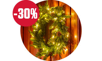 Dørkrans & girlander