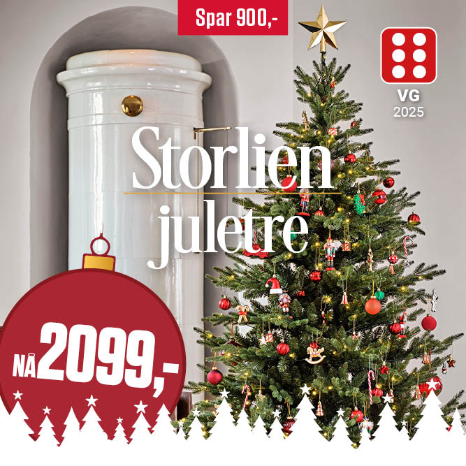 Juletre Storlien NÅ 2099,-