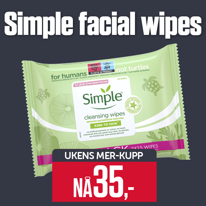 Simple wipes