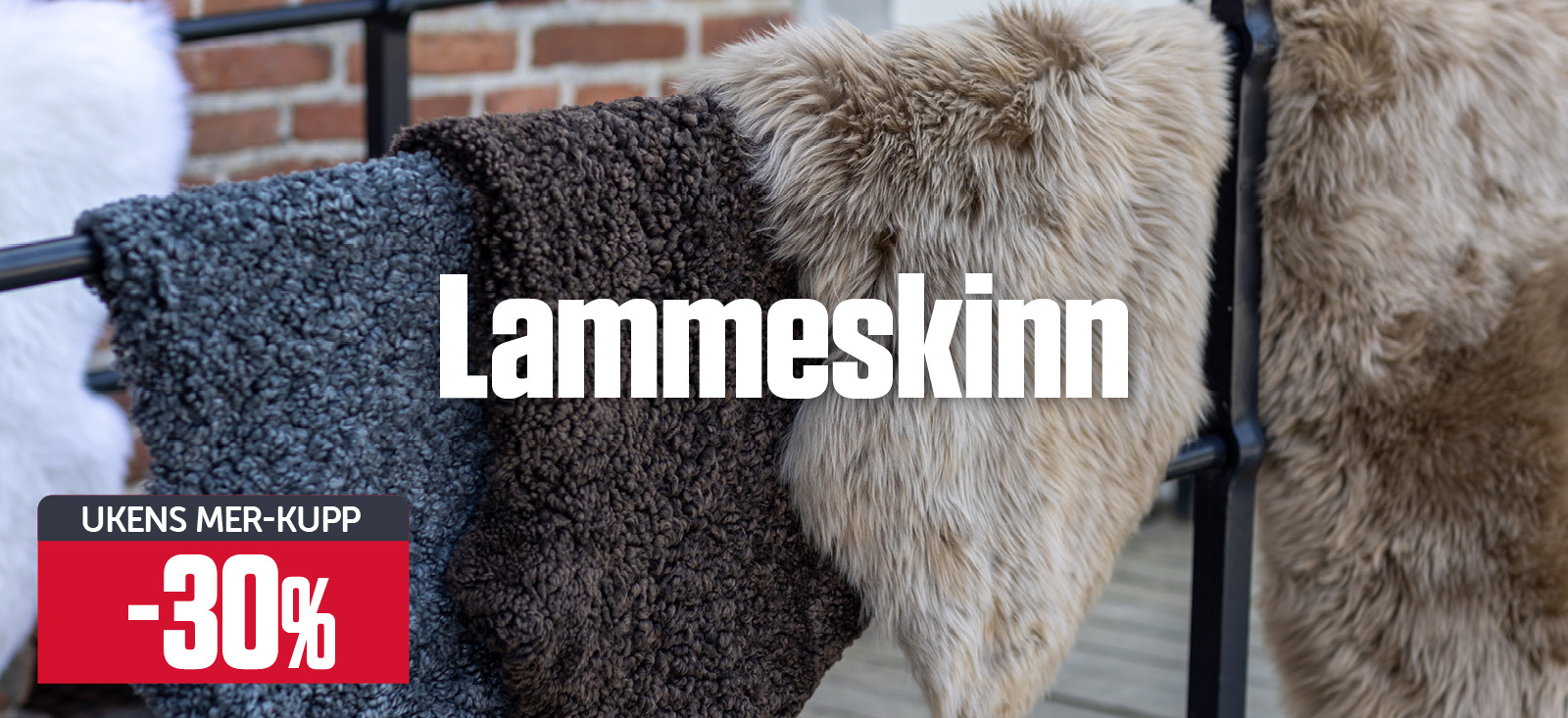 Tilbud lammeskinn