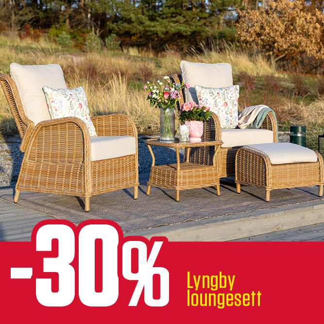 -30 % Lyngby loungesett 