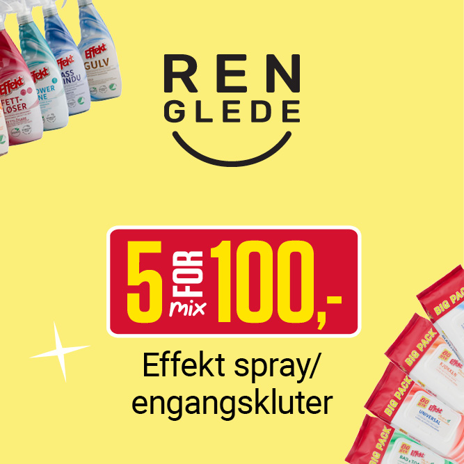Mix 5 for 100,- Effekt spray