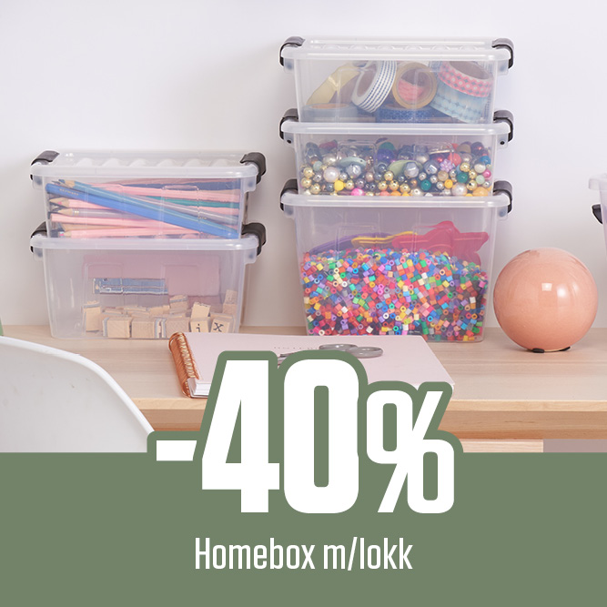 -40 % Homebox m/lokk