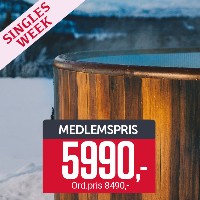Singles Week! Medlemspris 5990,-