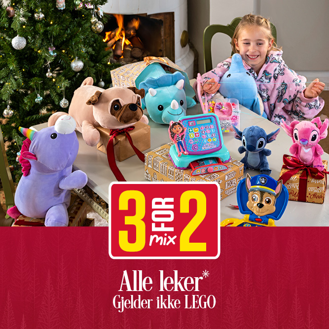 Alle leker Mix 3 for 2