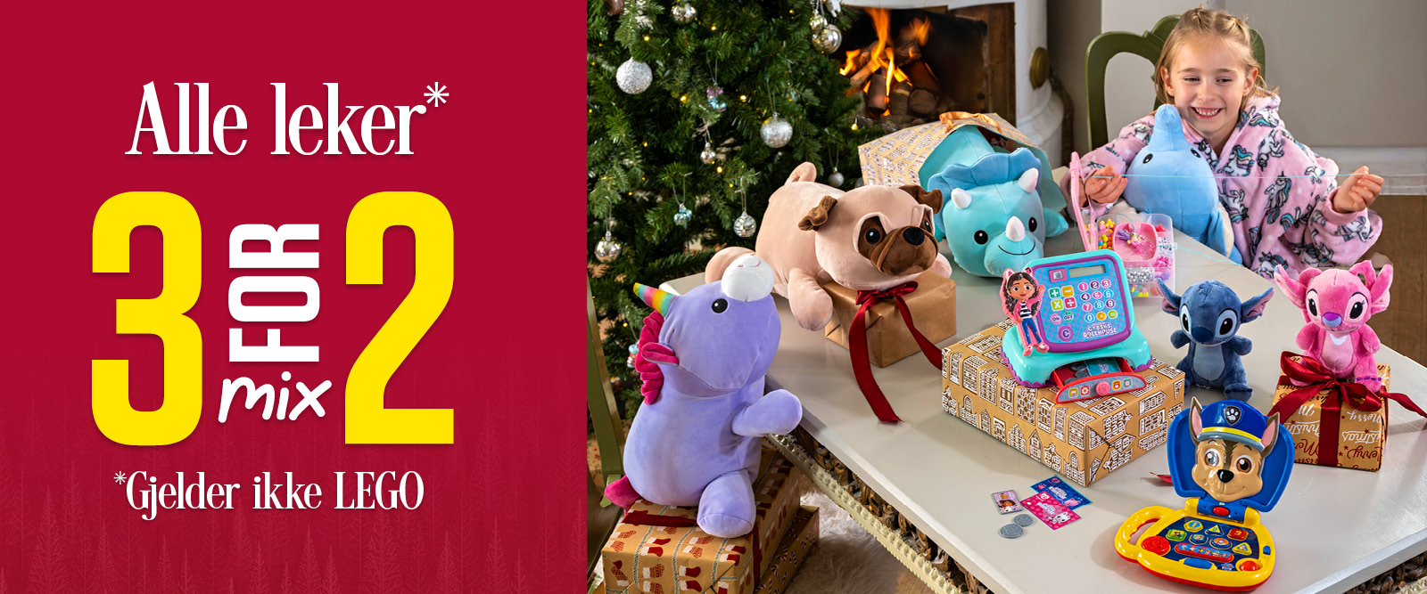 Alle leker Mix 3 for 2