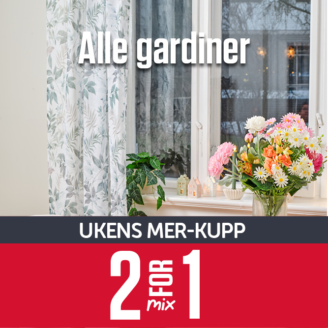 Mix 2 for 1 alle gardiner
