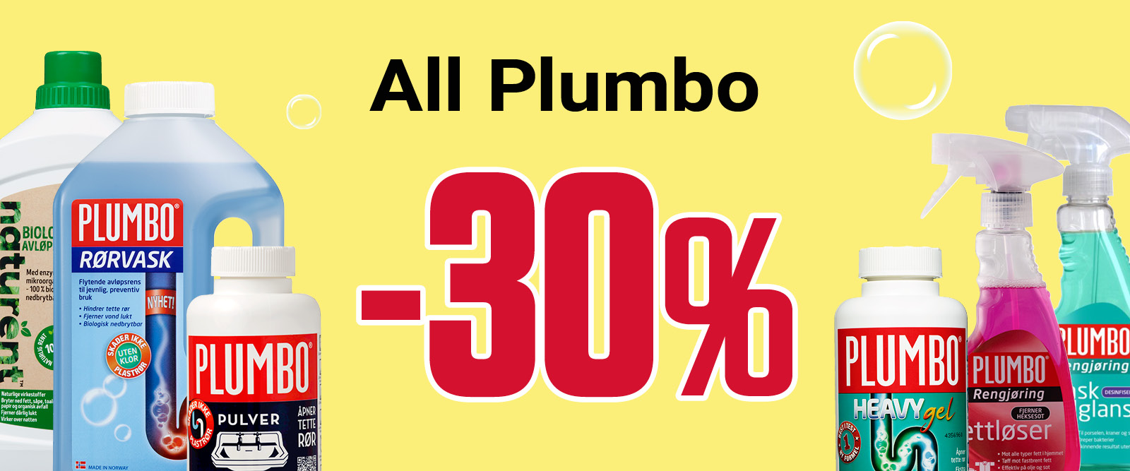 All Plumbo -30%
